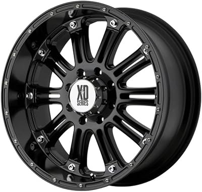 XD Series by KMC Wheels XD795 Hoss Gloss Black Wheel With Clearcoat 20x98x170mm, 18mm offset