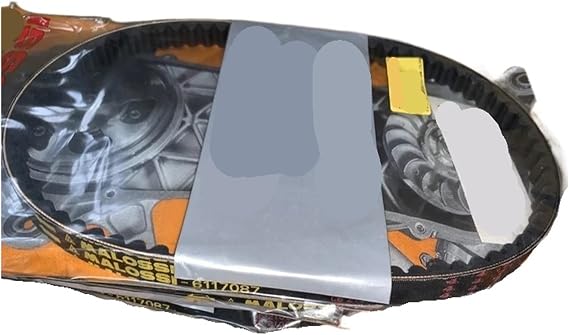 Motorcycle Parts Transmission Drive Belt Compatible with Yamaha JOG50 EVO50 JOG90 6112741 6111108 618779 MALOSSI Reinforced Racing Belt(618779(820mm))