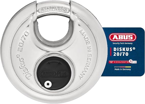 Abus 20/70mm Diskus Plus Padlock