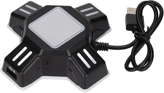 KX Keyboard Mouse Converter, USB Mouse Keyboard Adapter with No Delay for One, Strong Compatibility Plug and Play for TPS RPG RTS Games