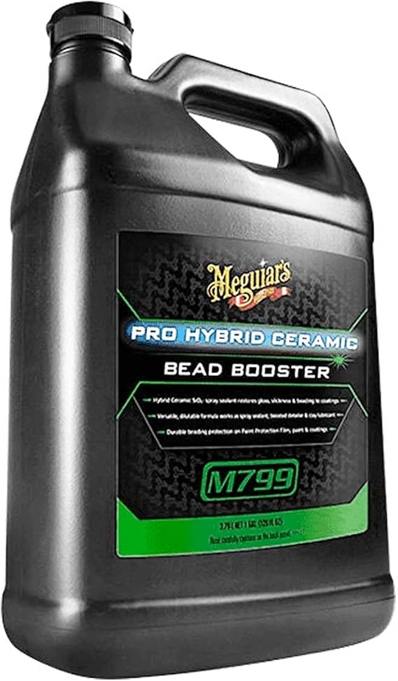 Meguiar's Pro Hybrid Ceramic Bead Booster, 1 Gal, 4 Bottles/Case