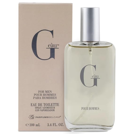 PB ParfumsBelcam G eau Eau de Toilette Perfume Spray for Men - 3.4 Fl Oz Affordable Long Lasting Cologne, Modern Masculine Scent with Woody Citrus Fragrance Made with Premium Oils for All Day Use