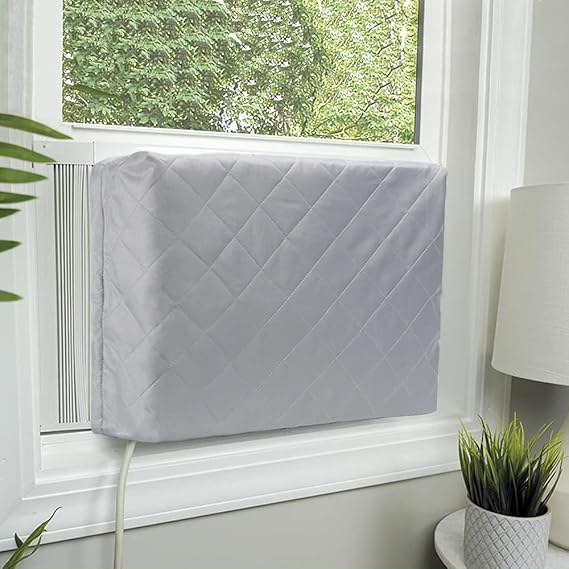 Indoor Air Conditioner Cover for Window, 17"x13"x3.5" Inside AC Unit Cover