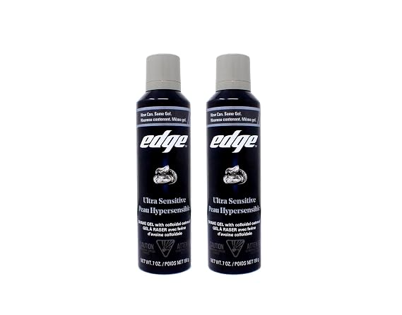 Edge Shave Gel Ultra Sensitive 7 oz (Pack of 2)