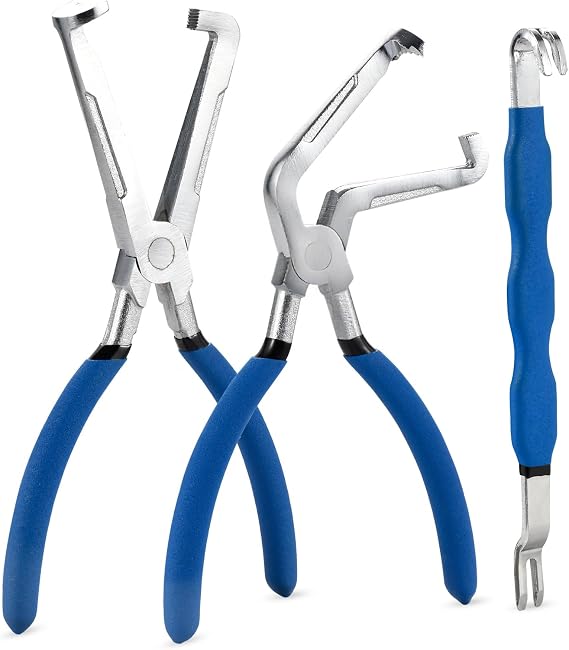SMOTIVEPRO 3PCS Electrical Disconnect Pliers Kit, Connector Removal Tool