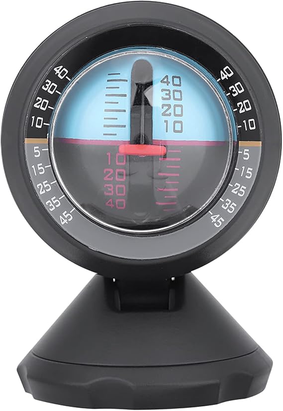 Inclinometer, Slope Meter Car Slope Indicator Meter Angle Tilt for Turn Assemblies Incline For Tractors