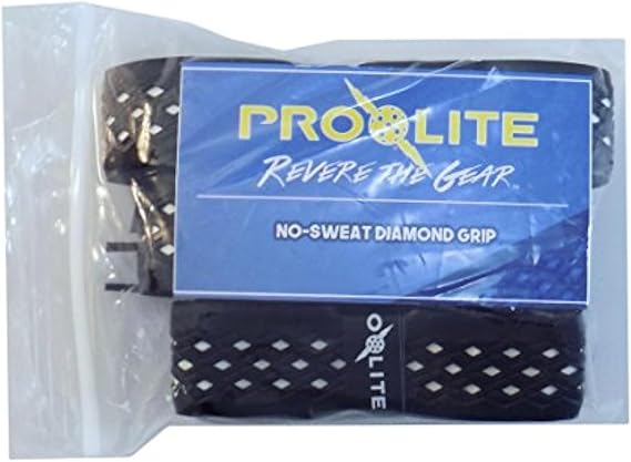 PROLITE No-Sweat Diamond Grip for Pickleball Paddles - Set of 3 Grips