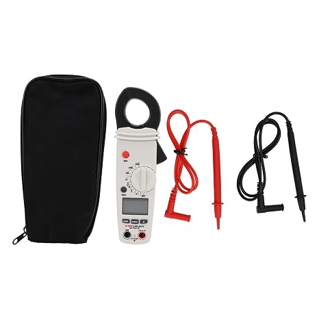 DT 330H Multimeter Tester Professional Industrial Digital Clamp Meter 400A True RMS 600V AC DC Voltage Current Measurement for Electricians Engineers Technicians ABS Compact