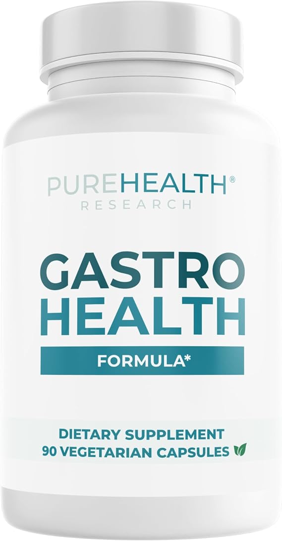 PUREHEALTH RESEARCH Gastro Health Formula - Gut Lining Support Supplement