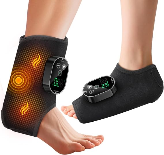 Cordless Foot Massager for Neuropathy Plantar Fasciitis Pain Relief, 1Pair