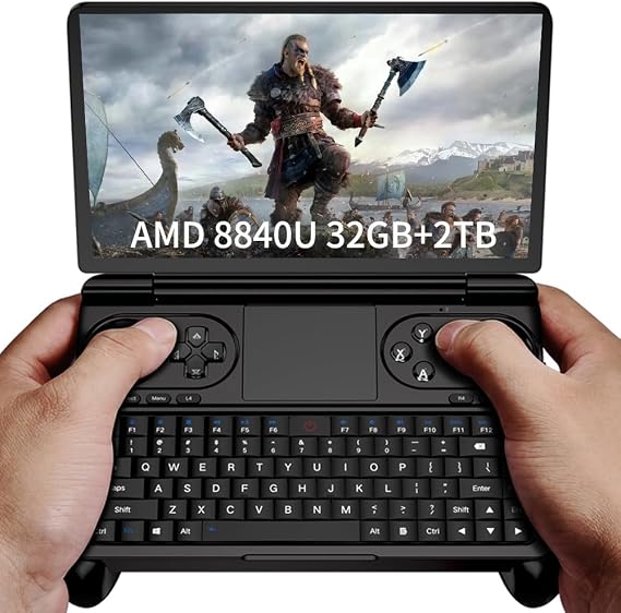 GPD Win Mini 2024 [AMD Ryzen 7 8840U-32GB+2TB] 7 Inches Mini Handheld Win 11 PC Game Console Gameplayer 1920X1080 Touchscreen Laptop Tablet PC
