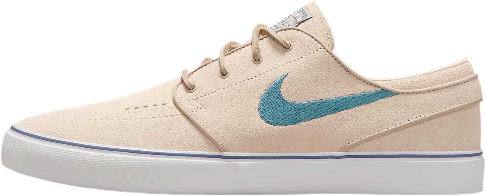 Nike SB Zoom Janoski OG+ Skate Shoes (FD6757-101, Sanddrift/Thunder Blue/Summit White/Smokey Blue) Size 7.5