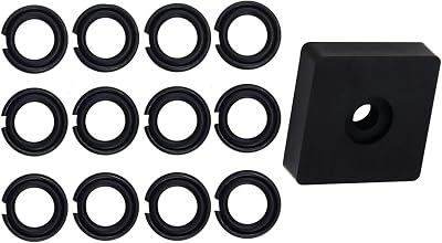 12 Sets 38 Impact Retaining Ring Clip Impact Friction Ring with O-Ring for Mmilwwaukii ElectricPneumatic Type Impact Wrench, Retainer Ring Anvil Install Tool Included