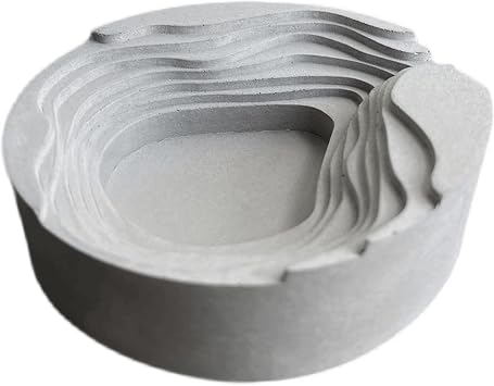 Ladder Shaped Cement Ashtray Creative Ashtrays Household Ash Tray Smoking Accessories Restaurant Bar Hotel Use