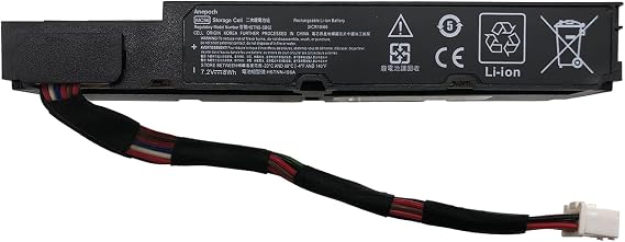 MC96 815983-001 Cache Battery Replacement for Hp Smart Array P440AR P840AR P840 P440 Raid Controller Smart Storage Series MC96G9 786761-001 878643-001 750450-001 HSTNN-IS6A 7.2V 8Wh 1100mAh