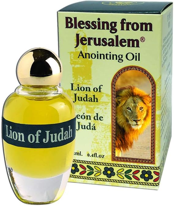 Anointing Oil 12ml. - Blessing from Jerusalem (Lion of Judah)