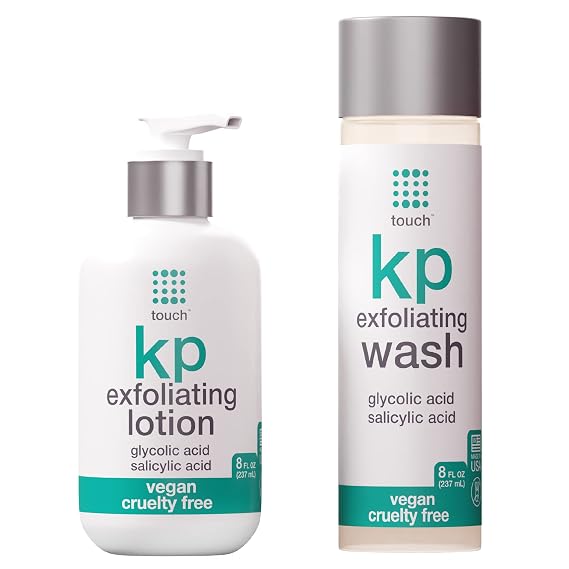 TOUCH KP Care Routine Set Exfoliating Body Wash & Glycolic Lotion