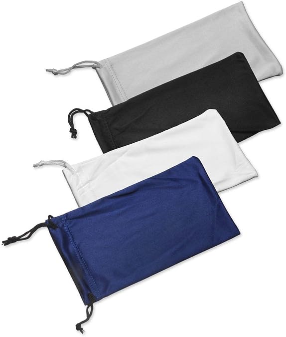 THE BIRCH & CO. BRAND 4X Microfiber Sunglasses Glasses Gadgets Cleaning & Storage Pouch