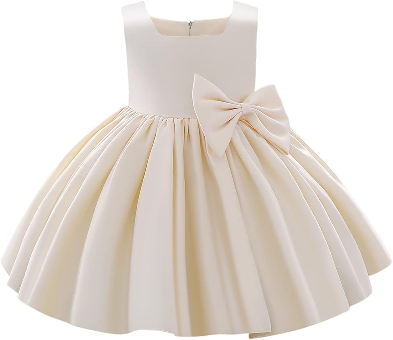 Baby Girls Dress Toddler Party Dress Cute Church Baptism Birthday Party Formal Dress