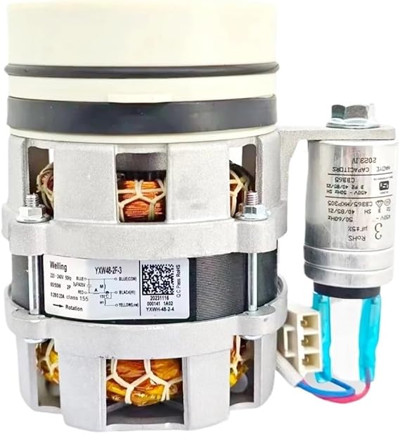 Original YXW48-2F-3(L) 220V 65/48W Dishwasher Circulating Pump Motor ,Compatible with Hansa Korting Gorenje MGV5121