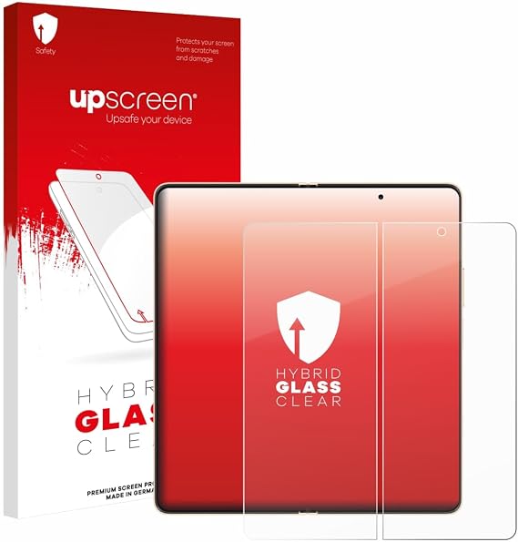 upscreen Screen Protector Film Compatible with Honor Magic V6 (Inner Display) - 9H Glass Protection, Extreme Scratch Resistant