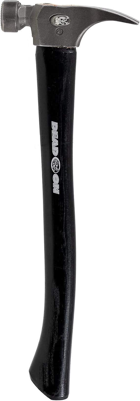 Dead On Tools - Investment Cast Wood Hammer, 16" Curved Hickory Handle, 21oz. (DO21C)