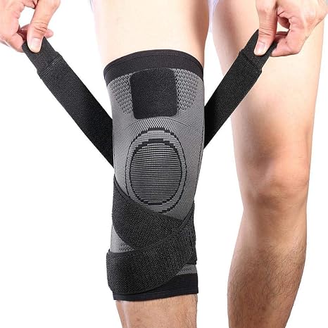 Vitoki Knee Braces for Knee Pain,1 Pack Knee Compression Sleeve for Sports