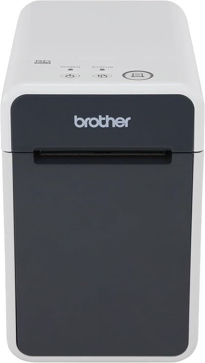 Brother TD-2125N Standard-Resolution 2-Inch Direct Thermal Desktop Printer with USB and Network Capability