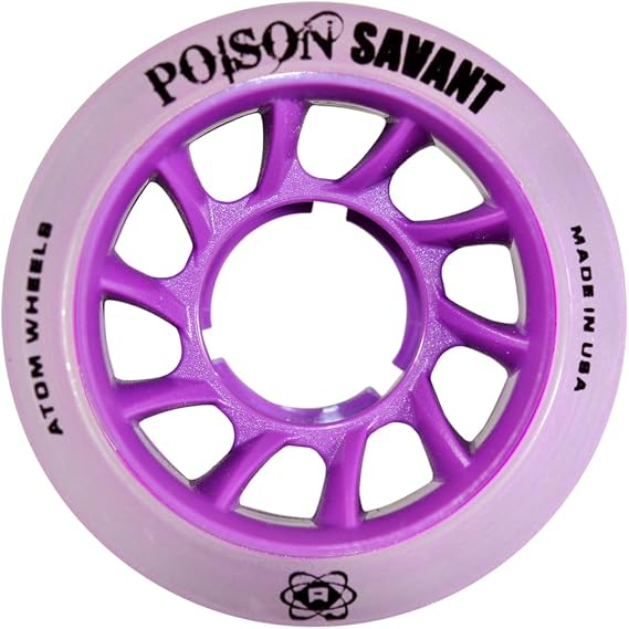 Atom Skates Savant Poison 84a 59x38 Purple (QWA3150.PU)