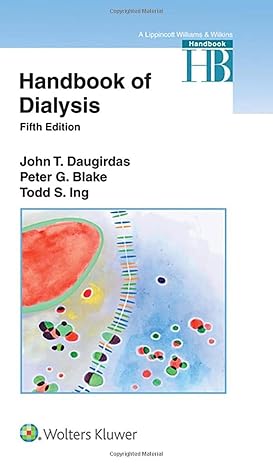 Handbook of Dialysis