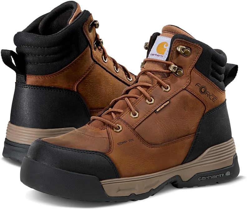 Carhartt Men's Force HD 6" Waterproof Composite-Toe Work Boot