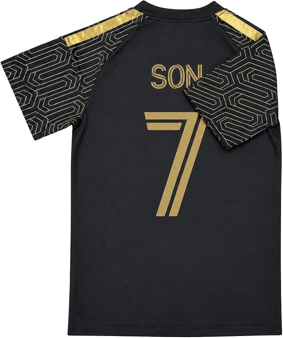 LA Son 7 Jersey 26/27 Kids Soccer Jersey Football Kit for Boys Girls