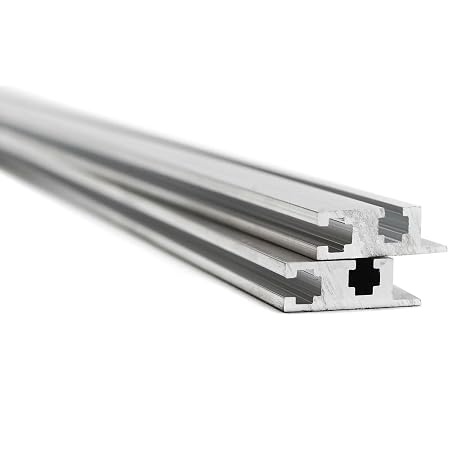 Eurorack Rails - 168HP, 3mm Threaded Nut Strips - Modular Case Hardware