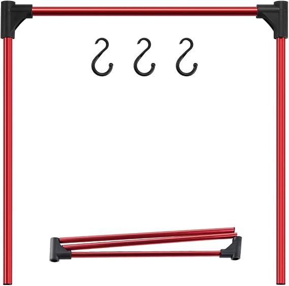 Tentock Lightweight Camping Portable Outdoor Folding Aluminum Compact Travel Hanger