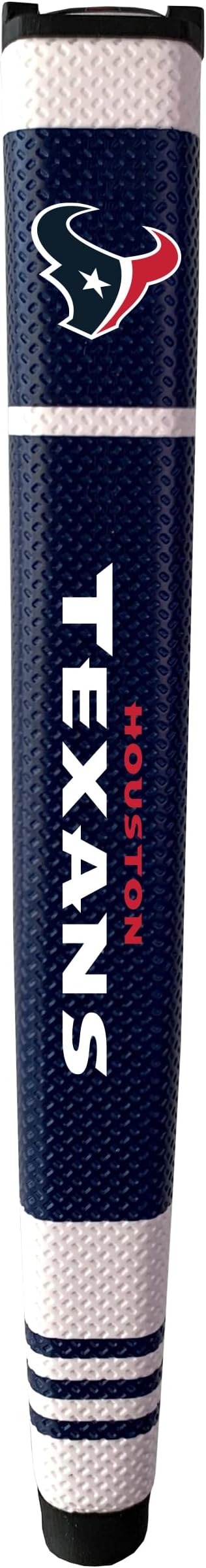 Team Golf NFL Houston Texans Golf Putter Grip Golf Putter Grip with Removable Gel Top Ball Marker, Durable Wide Grip & Easy to Control