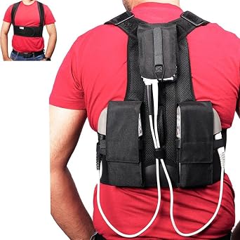 LVAD Active Pack Posture-Correcting LVAD Support Vest | Comfortable and Functional for Active Lifestyles (Large/X-Large)