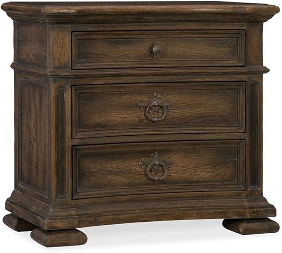 Hooker Furniture Hill Country Elmendorf Three-Drawer Nightstand