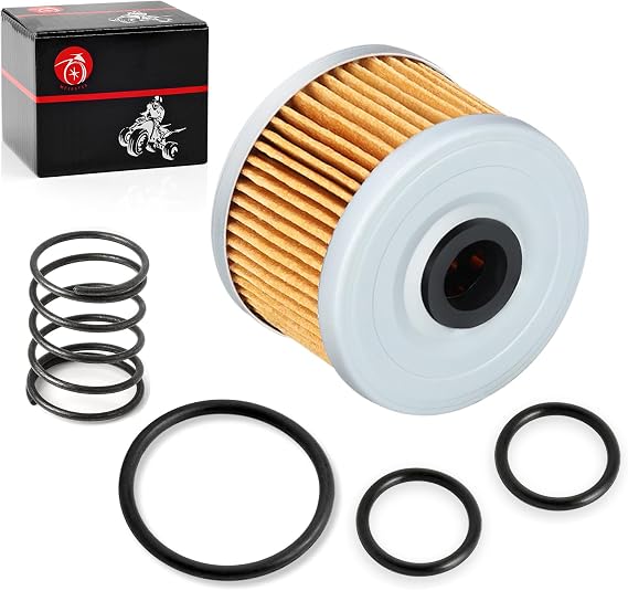 Oil Filter & Spring For Honda FourTrax 300 TRX300/FW TRX300EX TRX400EX