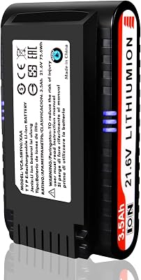 Remate 3.5Ah Replacement for Samsung Jet 9075 Battery, Compatible with Samsung Jet 90Jet 75 PetJet 75 Complete Cordless Stick Vacuum, VCA-SBT90XAA 21.6V Replacement Battery