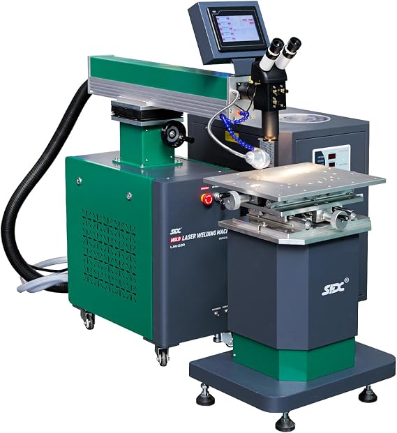Mold Repair Laser Welding Machine 200 W Mold Laser Welder 220V Laser Welding Machine for Mold Repair Metal Carbon Stainless Steel Porosity Edge Breakage Overcut Processing Class2 0.874mW
