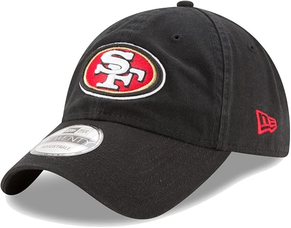 New Era NFL Core Classic 9TWENTY Team Color Adjustable Hat Cap