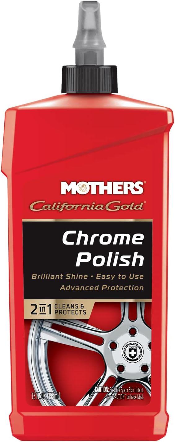 Mothers California Gold Chrome Polish, 12 oz. (05212)