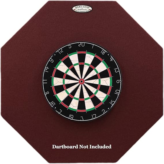 36 inch Professional Dart Board Backboard, Octagonal | Wall Protector | Dartboard Surround