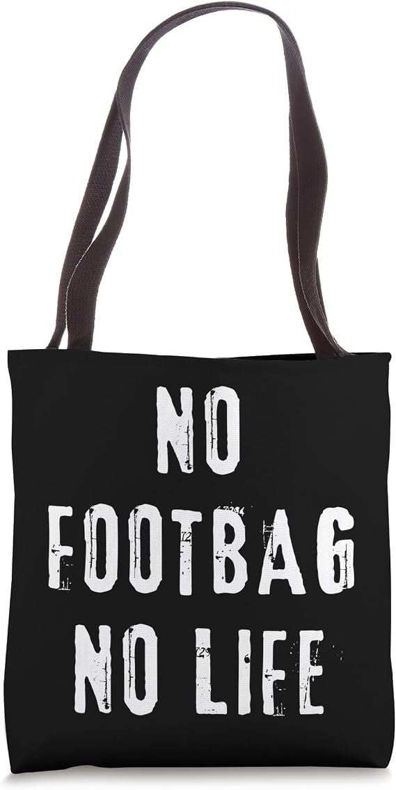 Footbag Hacky Sack Play Fun Sports Outdoors Activity Tote Bag