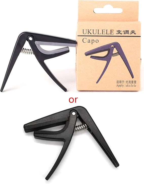 Professional Ukulele Capo 4 Strings Guitar Capos Single-Handed Ukelele Capo Guitar Parts & Accessories