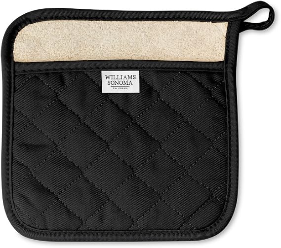 Williams-Sonoma Striped Potholder, Black
