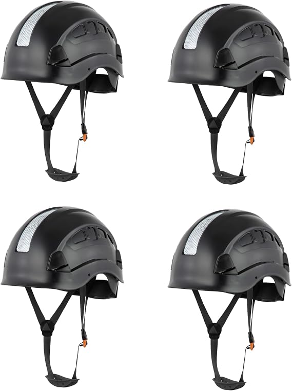 Defender Safety H1 Safety Helmet Hard Hat with Visor ANSI Z89.1