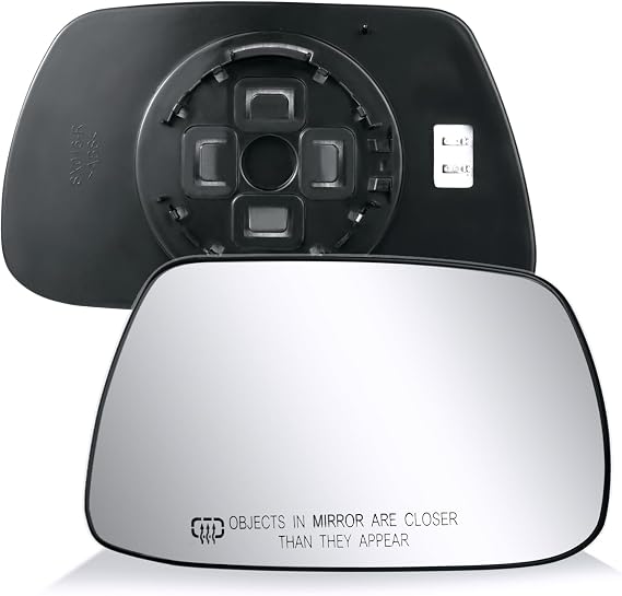Passenger Side Mirror Fit For Jeep Grand Cherokee 2005-2010 Heated Power Adjustable,Compatible with Dodge Durango 2014-2020