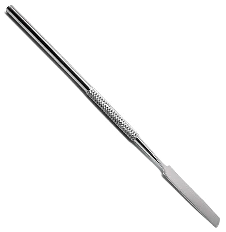 3 Pcs Superior Dental Cement Lab Mixing 17.3cm Spatulas Wax Modeling Stainless Steel Instruments