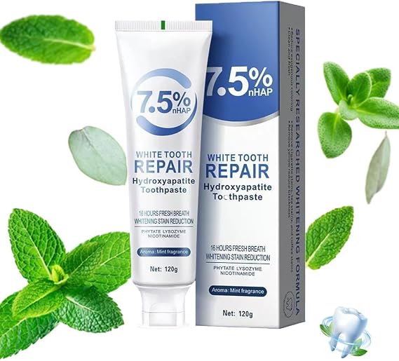 Nano Hydroxyapatite Toothpaste, Hydroxyapatite Toothpaste 7.5% for